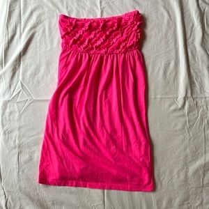 OP neon pink coverup